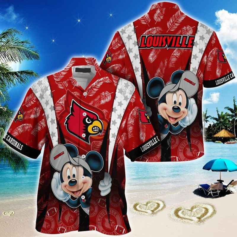 Louisville Cardinals NCAA Summer – Hawaii Shirt For This Season – Gift For Sport Lovers
