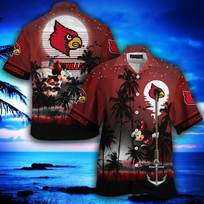 Louisville Cardinals NCAA Summer Hawaiian Shirt
