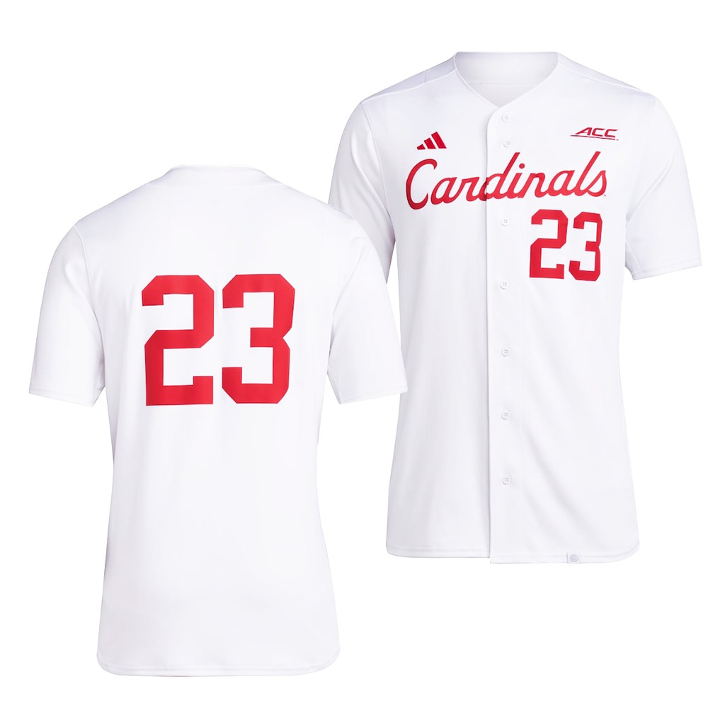 Louisville Cardinals Team 23 White Jersey Men
