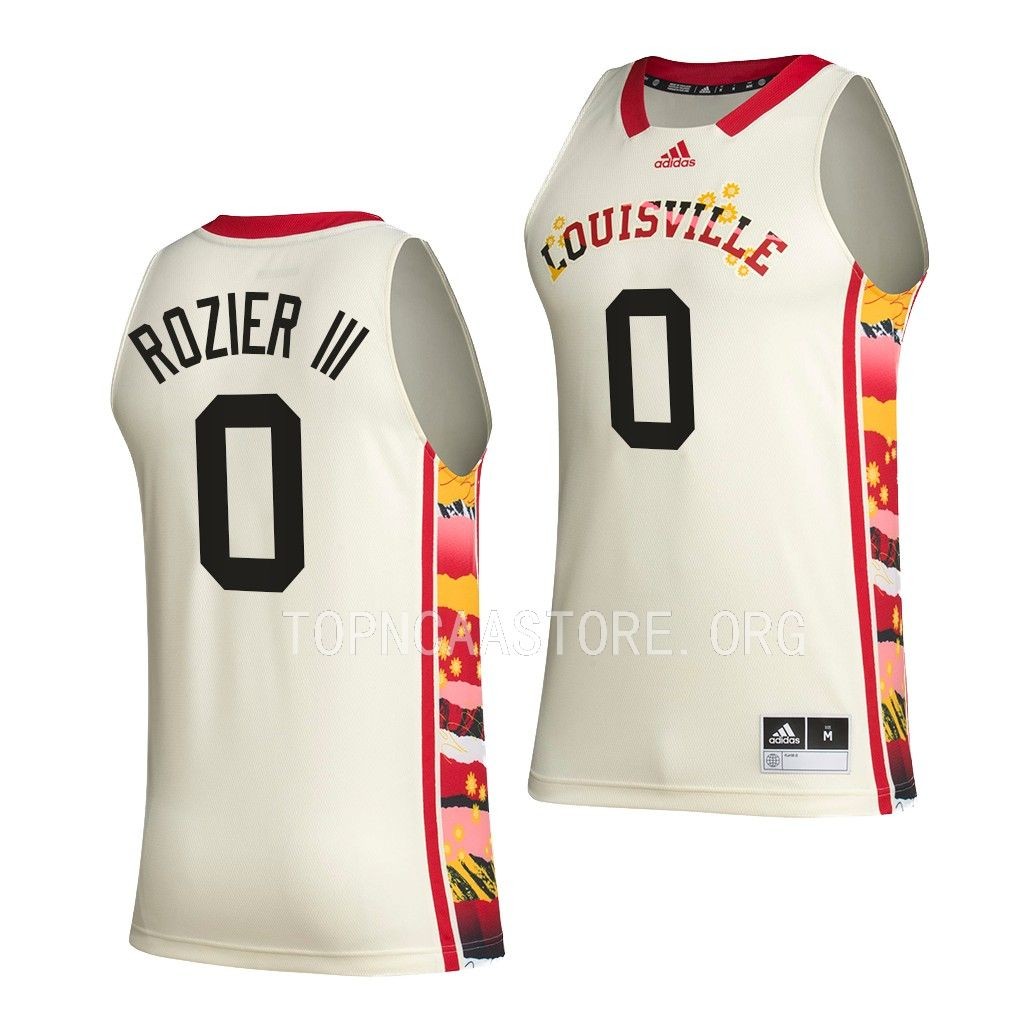 Louisville Cardinals Terry Rozier III BHE Honoring Black Excellence uniform White #0 Jersey