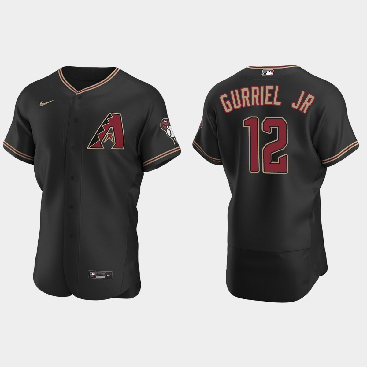 Lourdes Gurriel Jr. Arizona Diamondbacks Alternate Jersey - Black