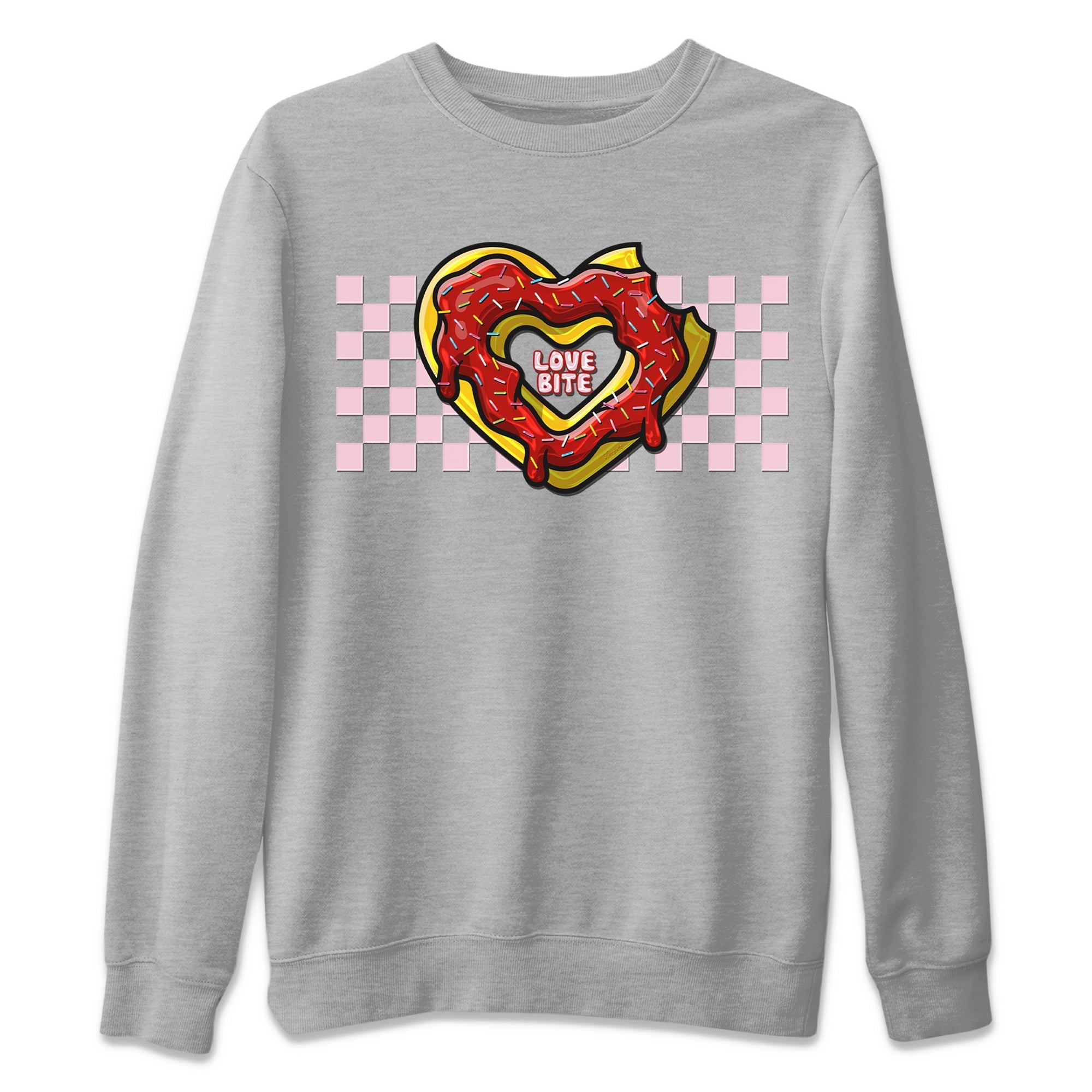 Love Bite Unisex Sweater – Air Force 1 Valentines Day, Sneakers Matching Sweater