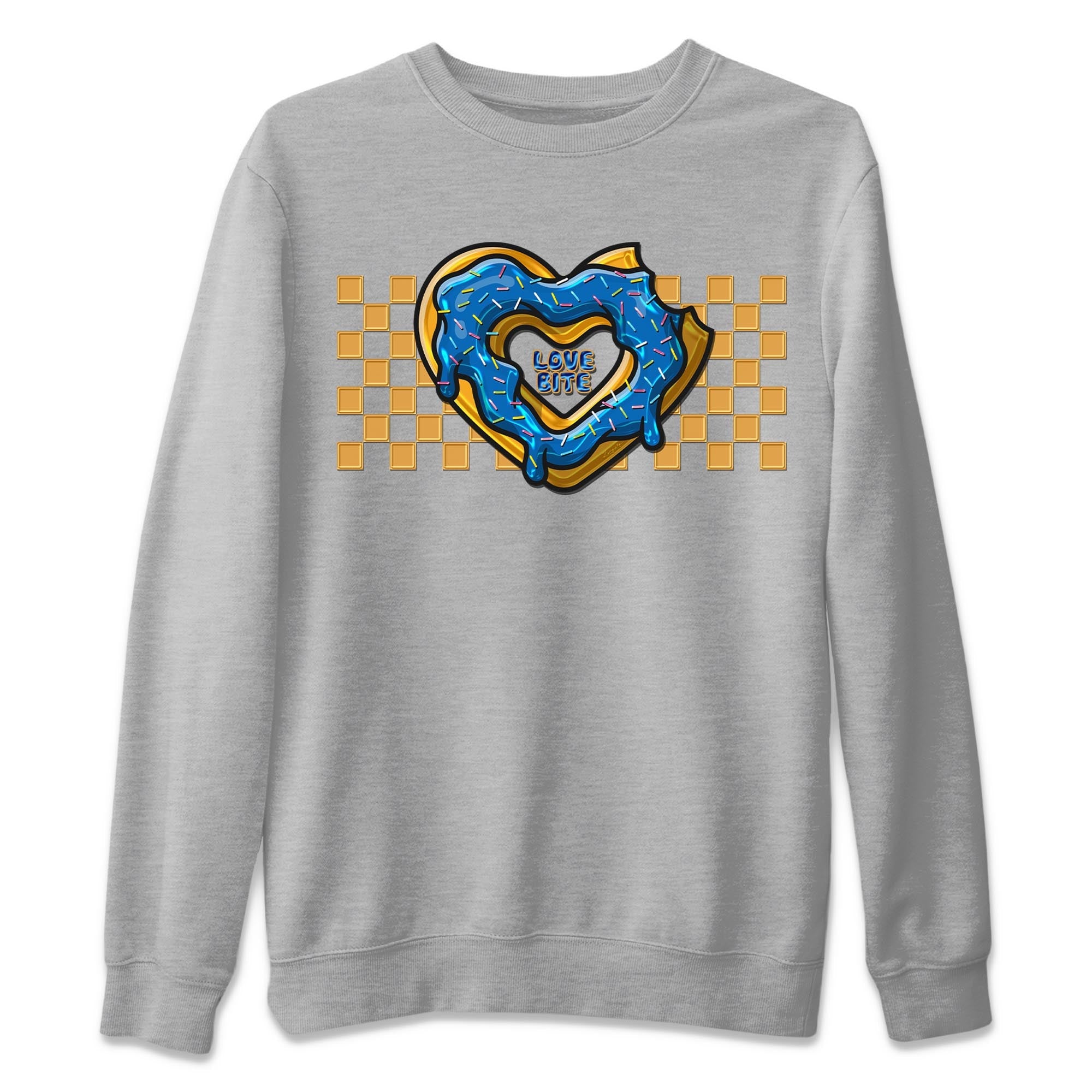 Love Bite Unisex Sweater – Air Jordan 3 Wizards, Sneakers Matching Sweater