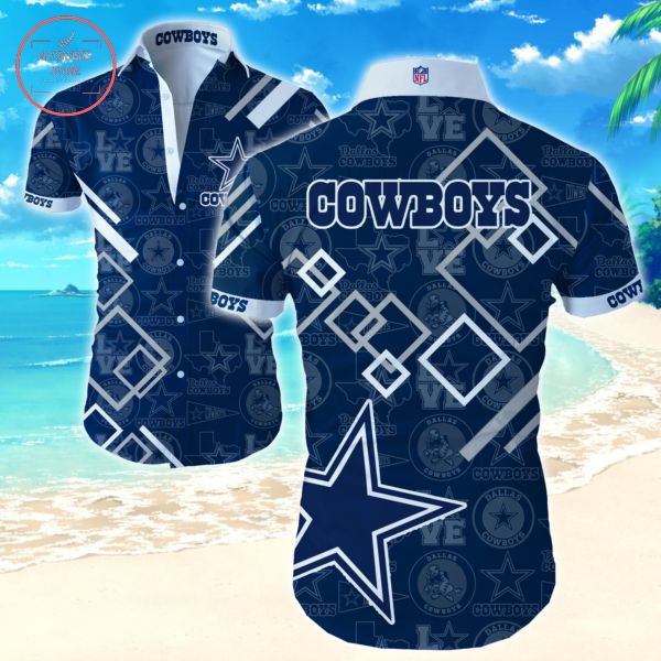 Love Dallas Cowboys Hawaiian Shirt