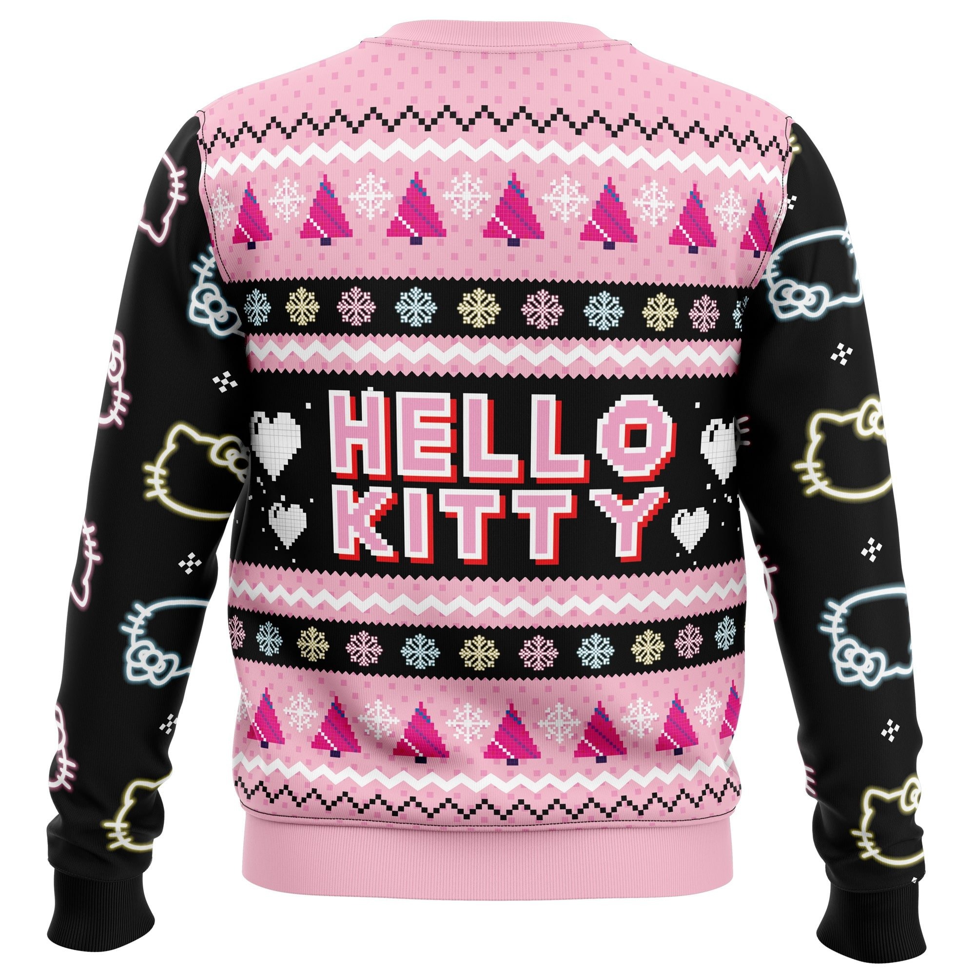 Love Heart Cute Hello Kitty Christmas Sweater