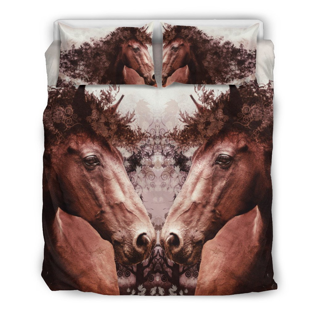 Love Horse Horse Fan 3D Customized Duvet Cover Bedding Set