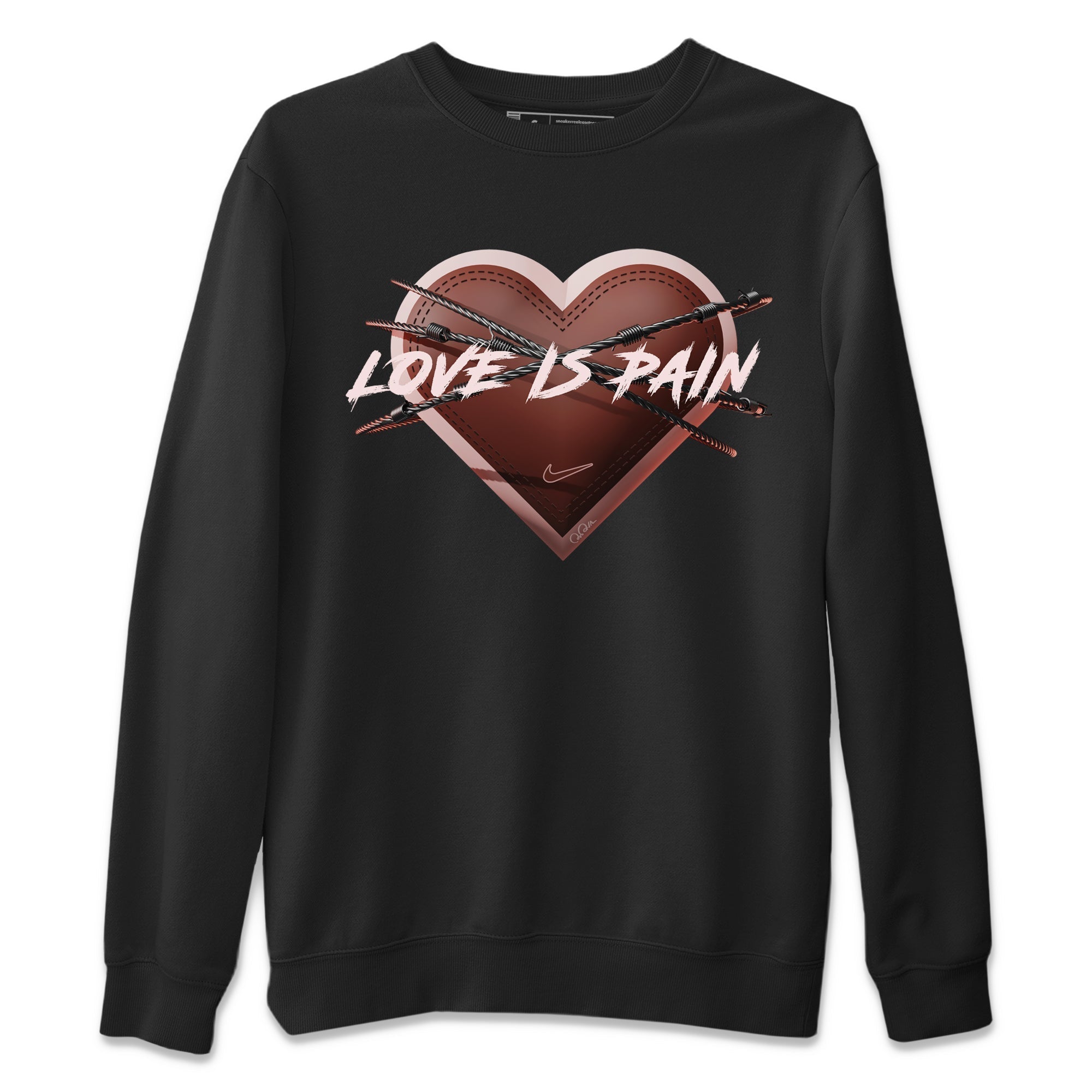 Love is Pain Unisex Sweater – Air More Uptempo Valentines Day, Sneakers Matching Sweater