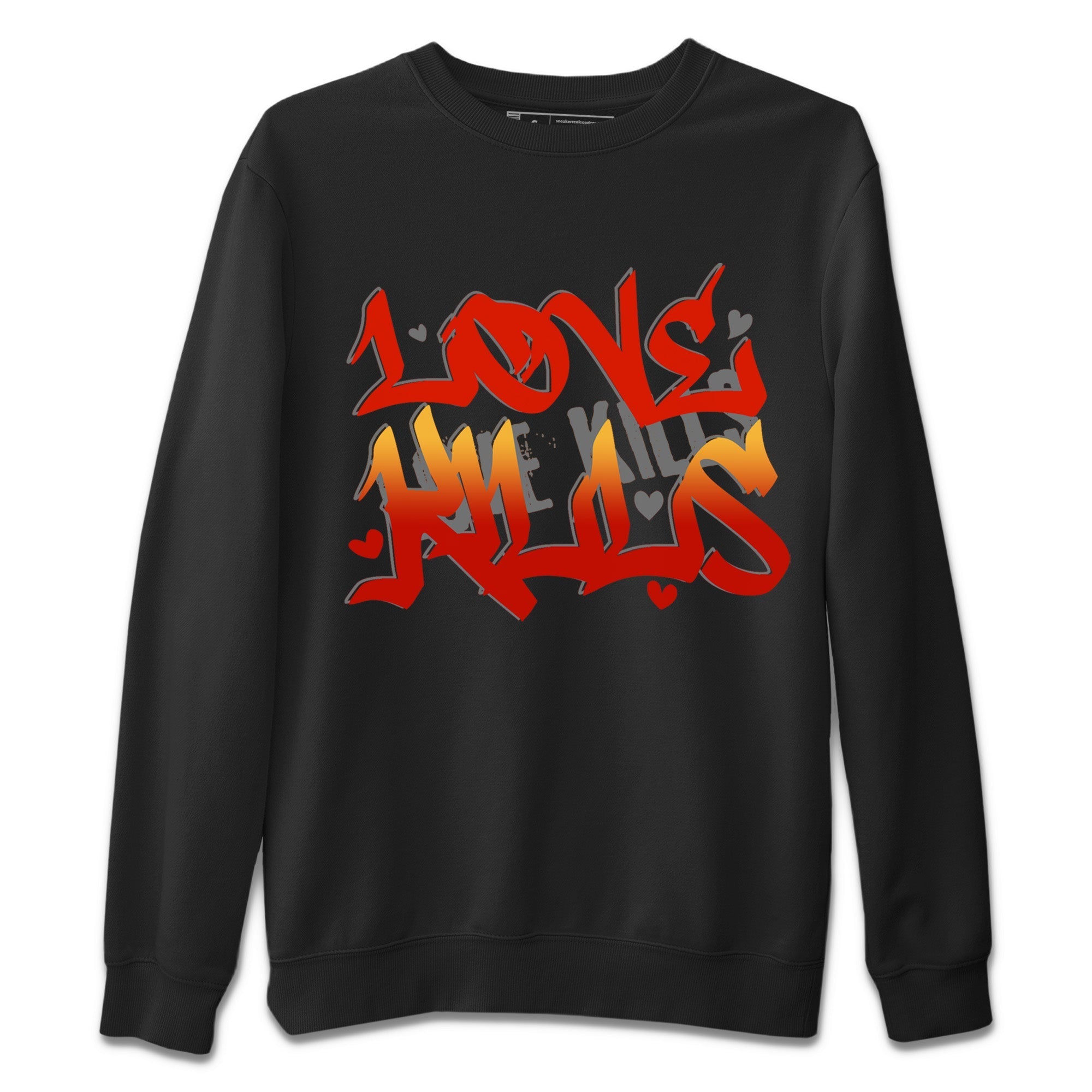 Love Kills Unisex Sweater – Air Jordan 5 Mars For Her, Sneakers Matching Sweater