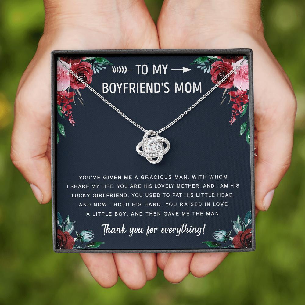 Love Knot Necklace You Have Given Me A Gracious Man Gift For Mom Boyfriend’s Mom