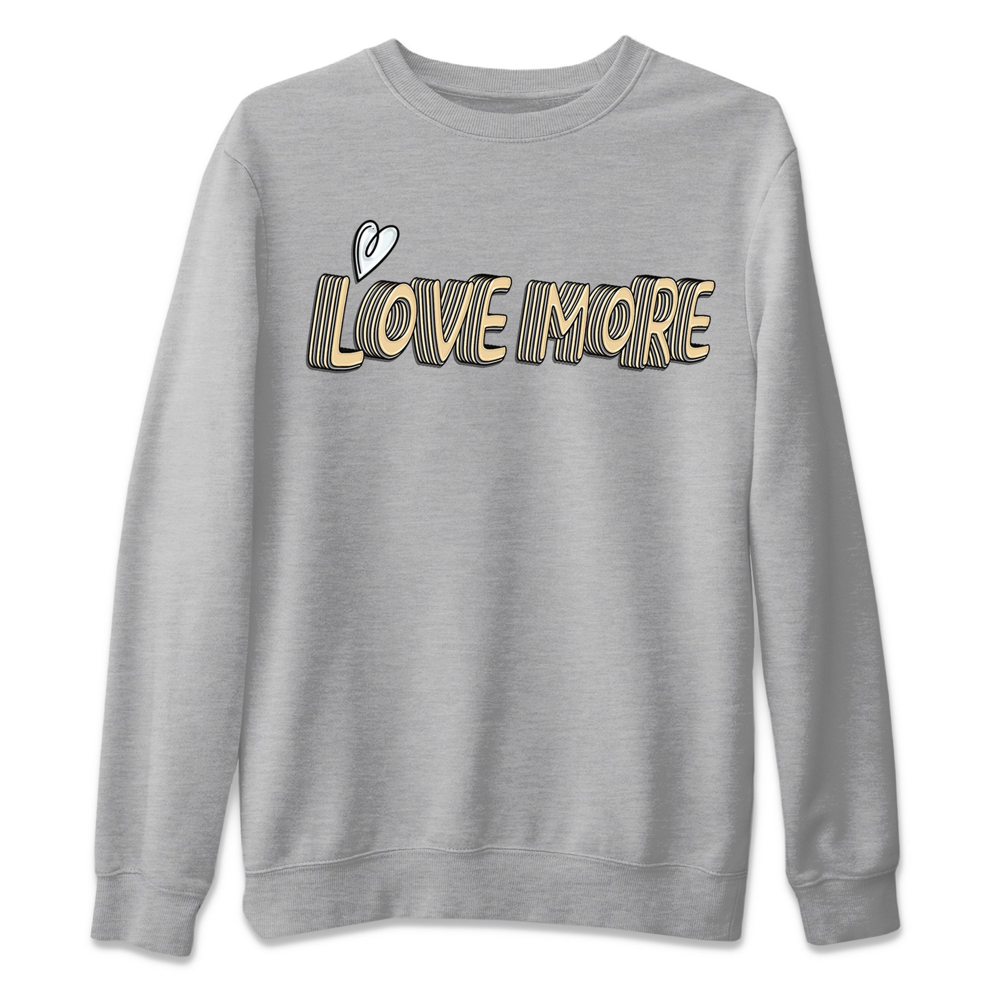 Love More Unisex Sweater – Air Jordan 4 Craft, Sneakers Matching Sweater