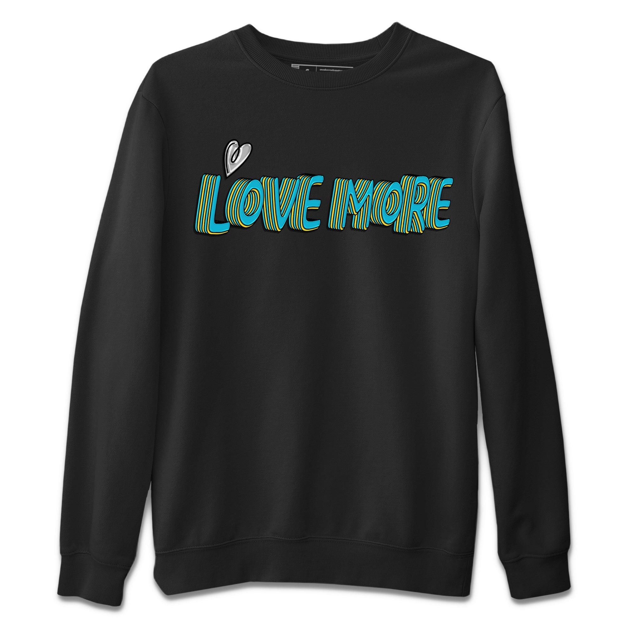 Love More Unisex Sweater – Air Jordan 5 Aqua, Sneakers Matching Sweater