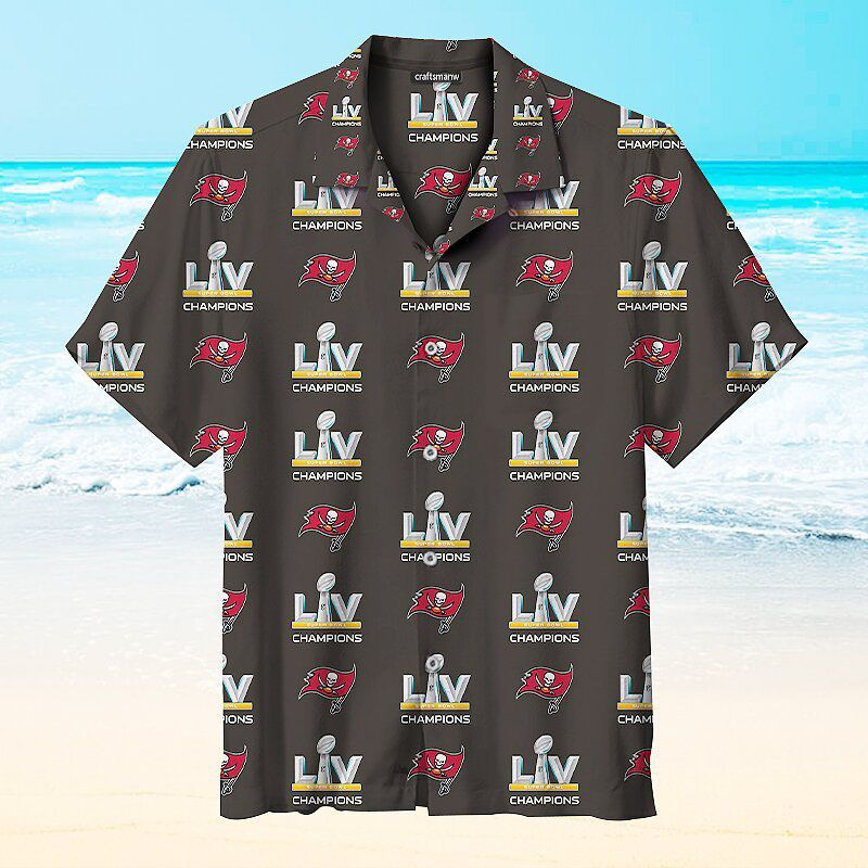 Love My Tampa Bay Buccaneers Football NFL – Premium Hawaiian Shirt – Gift For Sports Lovers