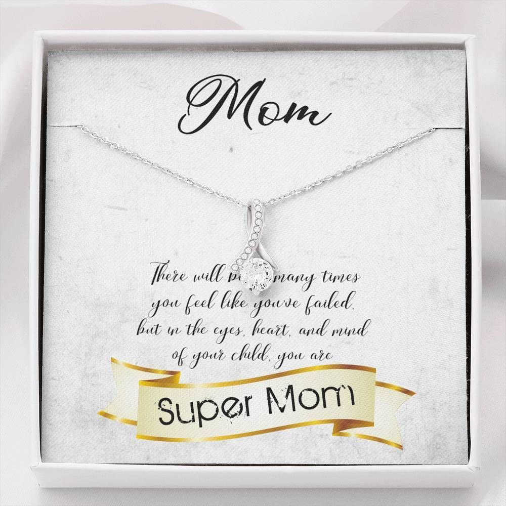 Love You For All You Are Alluring Beauty Necklace Gift For Mom