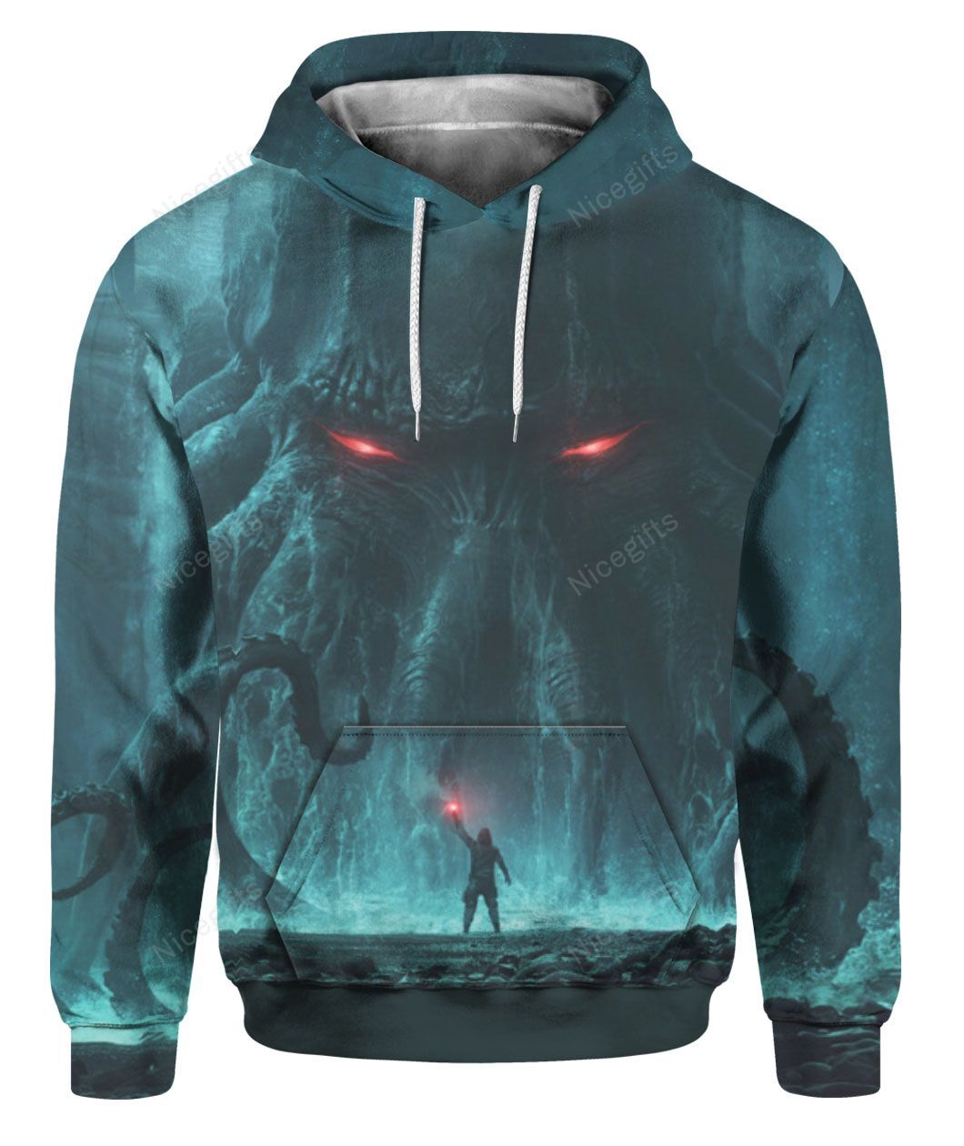 Lovecraft Cthulhu 3D Hoodie Gift For Fans