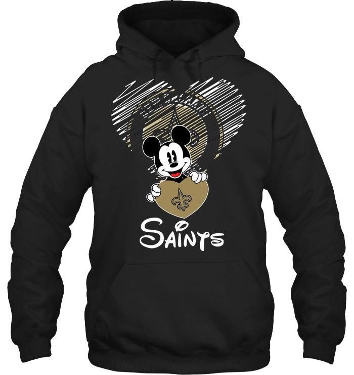 Loves New Orleans Saints Fan Hoodie Hoodie