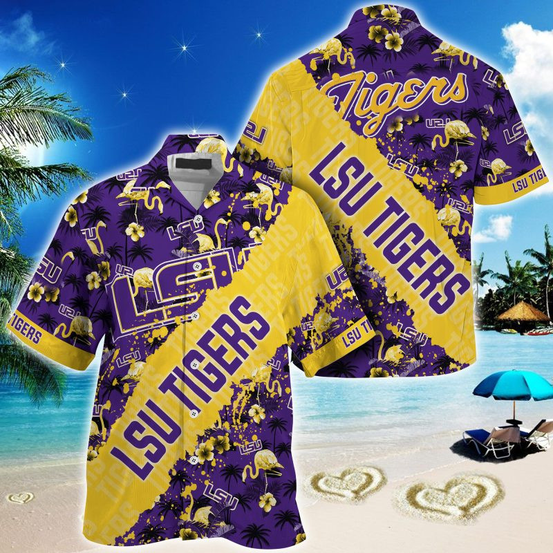 LSU TIGERS NCAA Trending Summer – Hawaii Shirt For This Season – Gift For Sport Lovers With Tropical Patterns