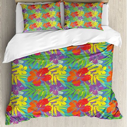 Luau Abstract Duvet Cover Bedding Set