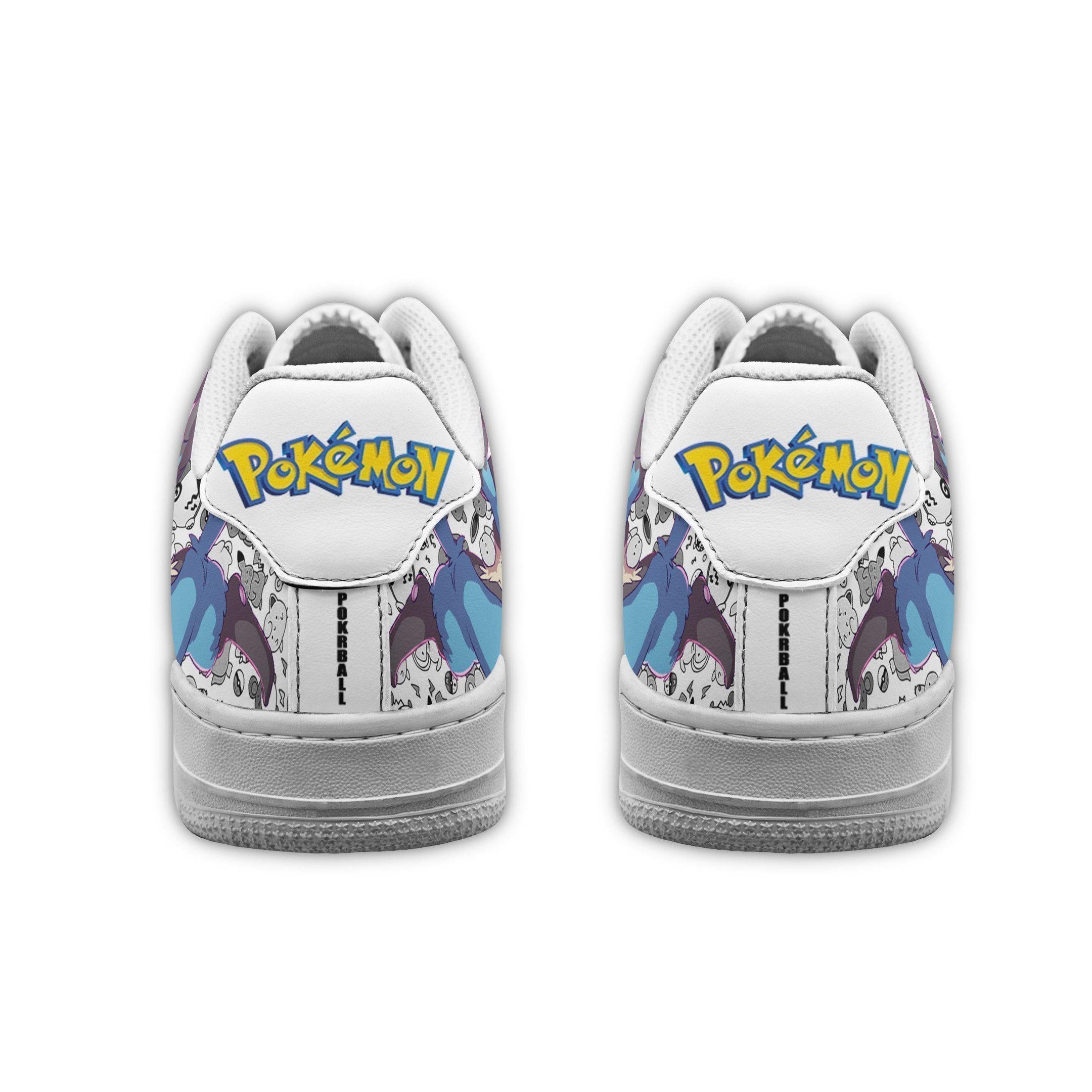 Lucario Air Sneakers Custom Anime Pokemon Shoes For Fan