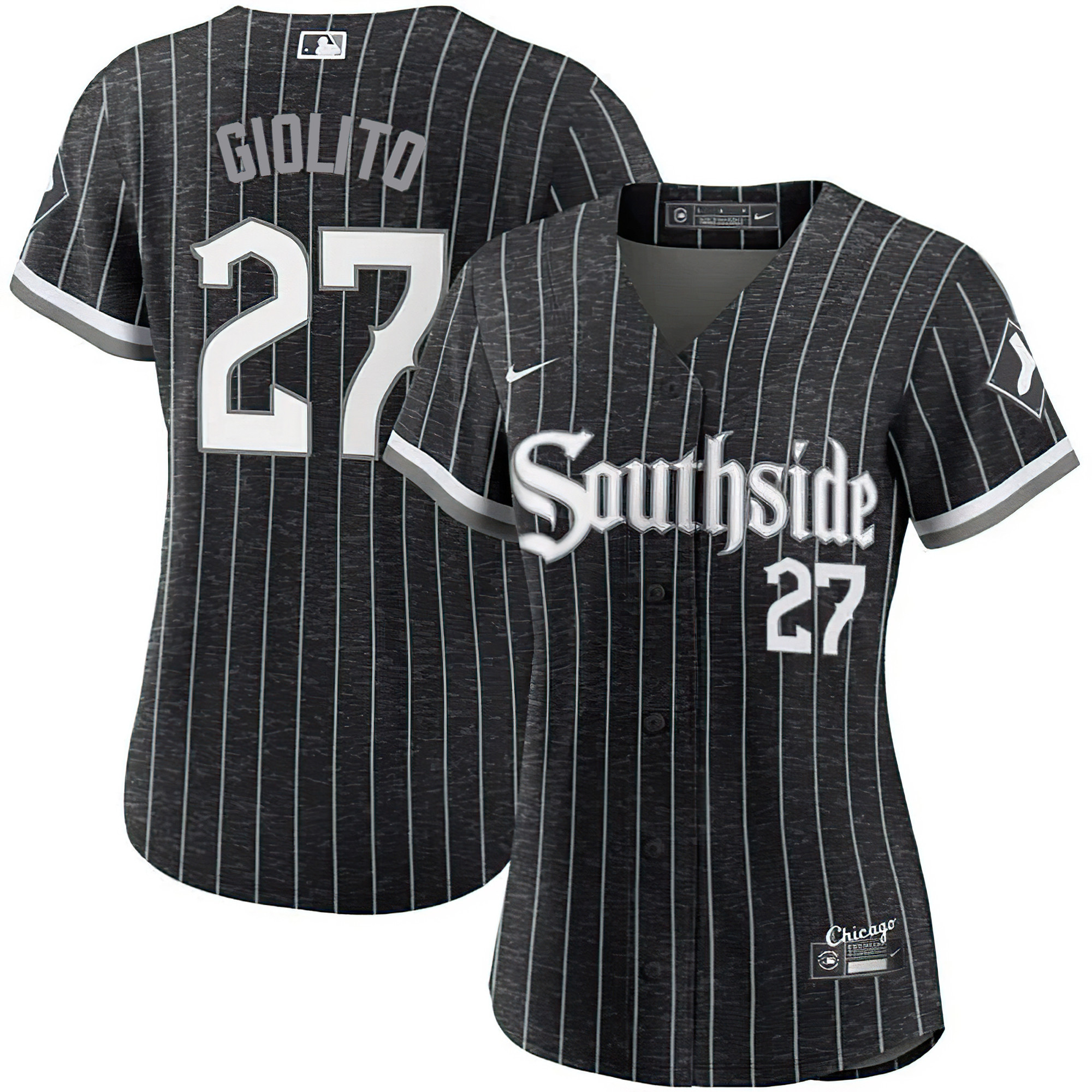 Lucas Giolito Chicago White Sox Flex Base City Connect Southside Jersey - All Stitched