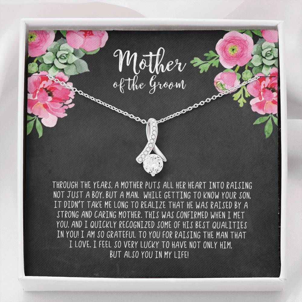 Lucky To Have You Alluring Beauty Necklace For Mother Of Groom