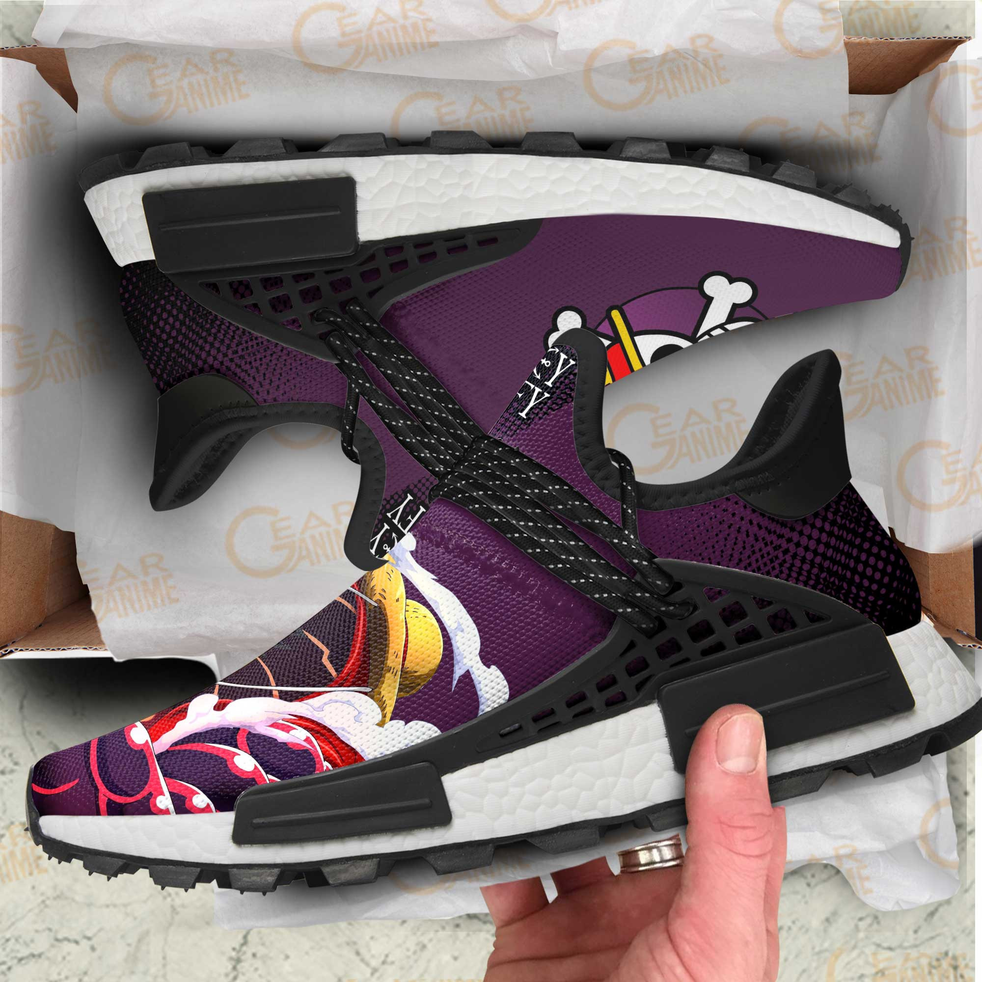 Luffy Gear Fourth Shoes One Piece Anime Shoes, NMD Shoes