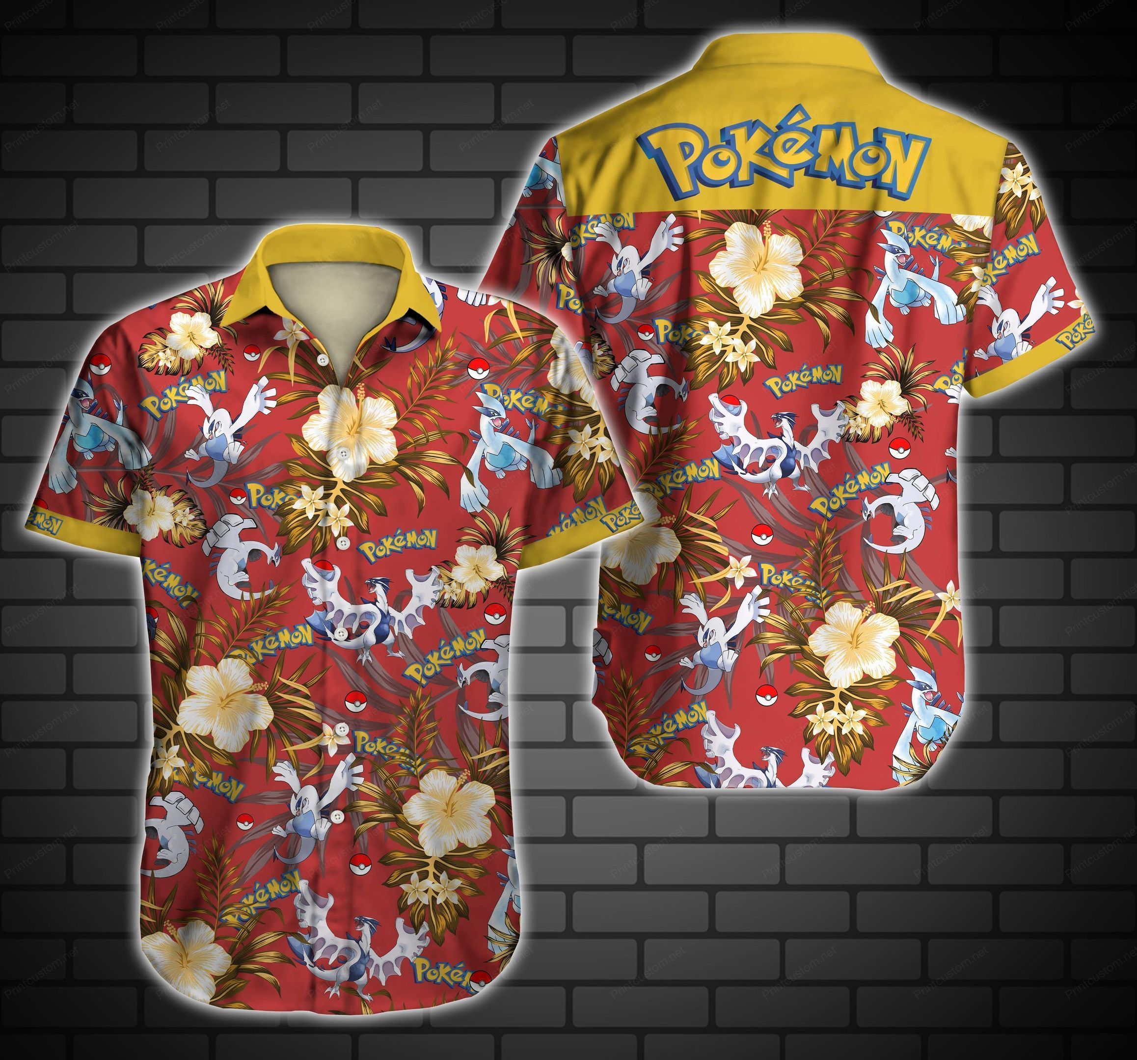 Lugia Hawaii Shirt