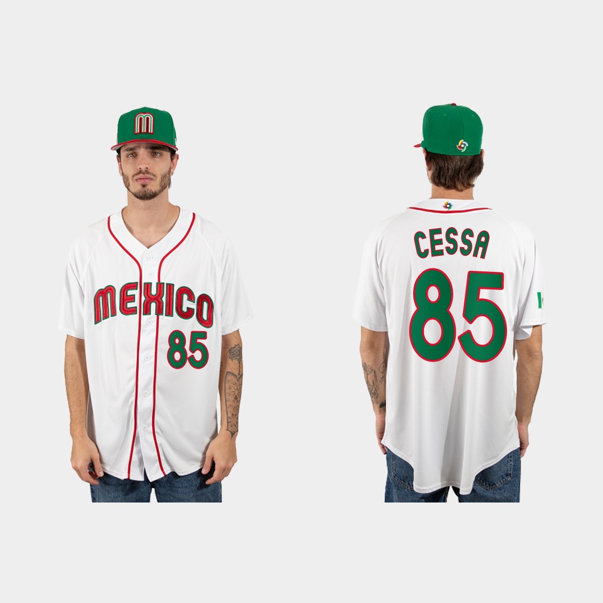 Luis Cessa Mexico 2023 World Classic Jersey - White