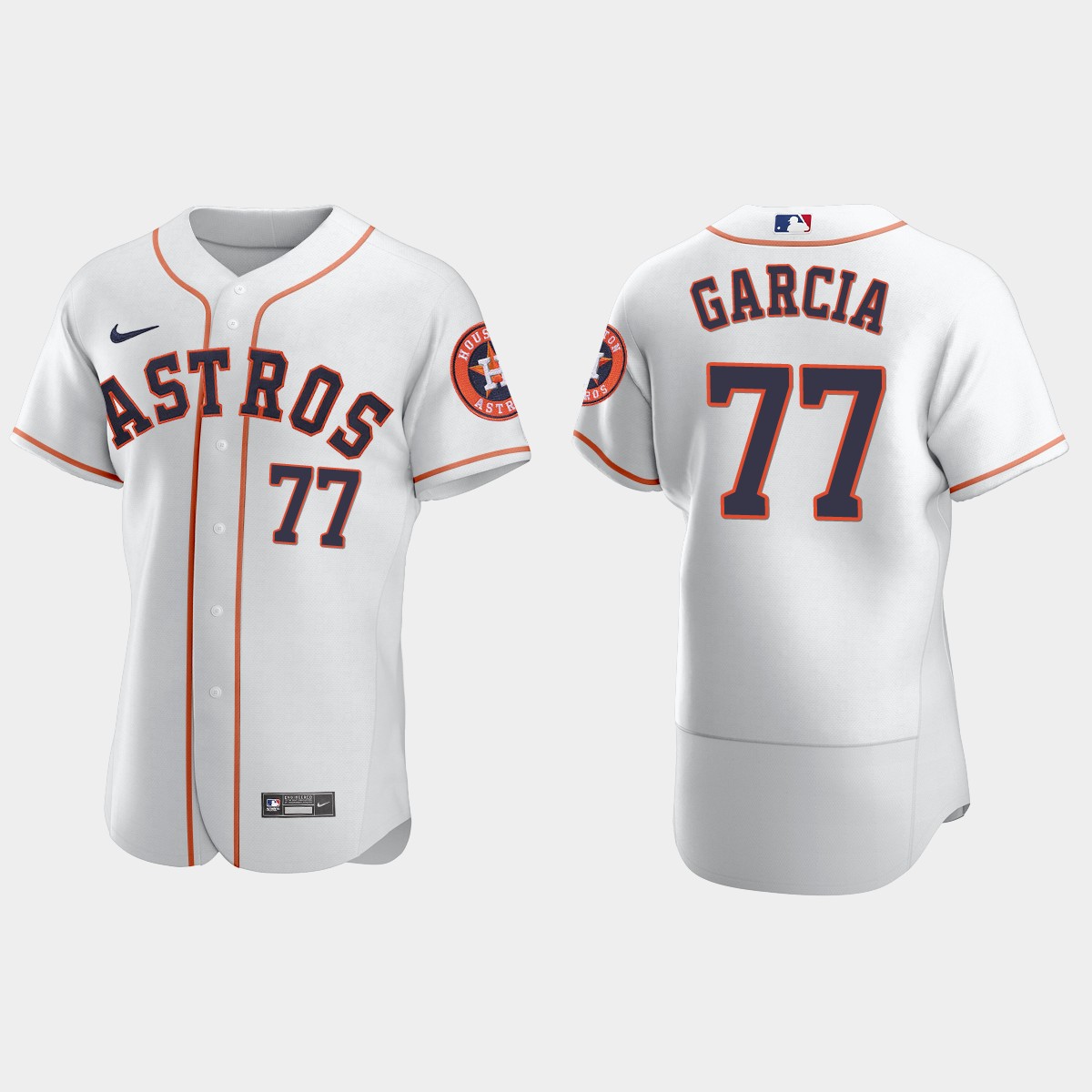 Luis Garcia Houston Astros Home Jersey - White