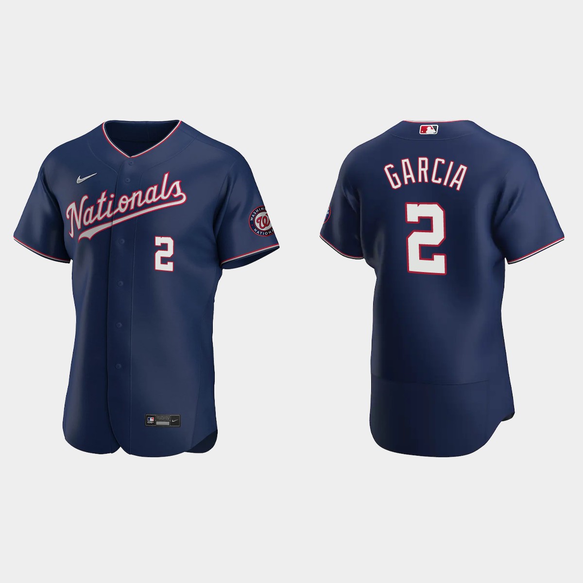 Luis Garcia Washington Nationals Alternate Jersey - Navy