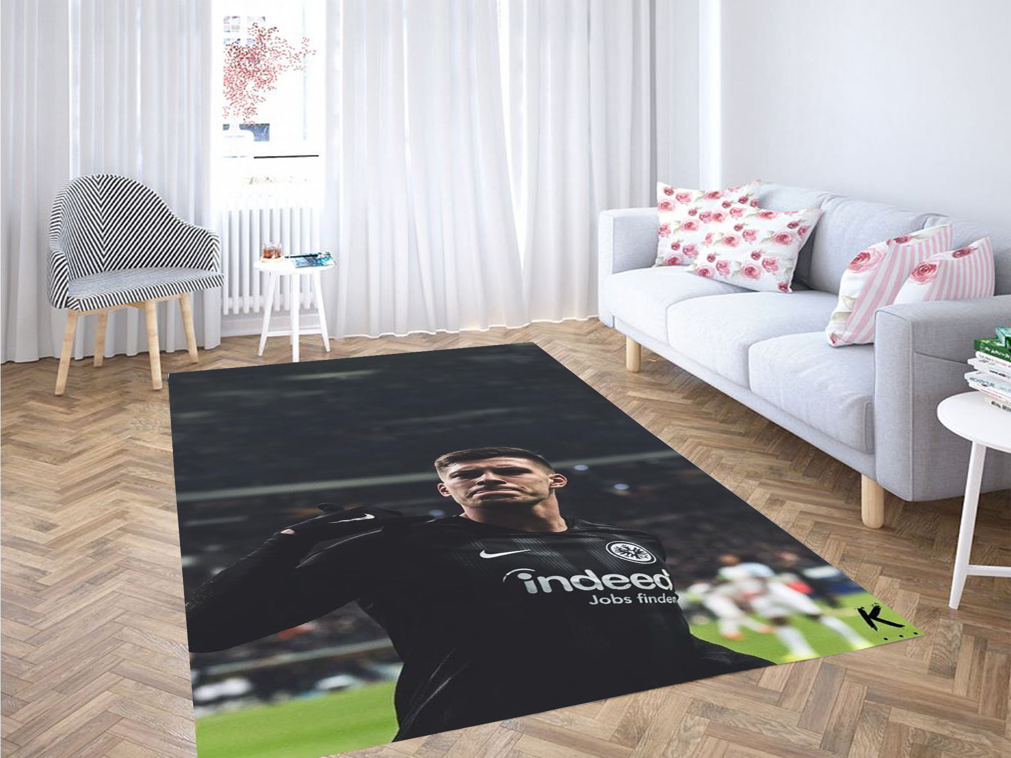 Luka Jovic Wallpaper Carpet Rectangle Rug
