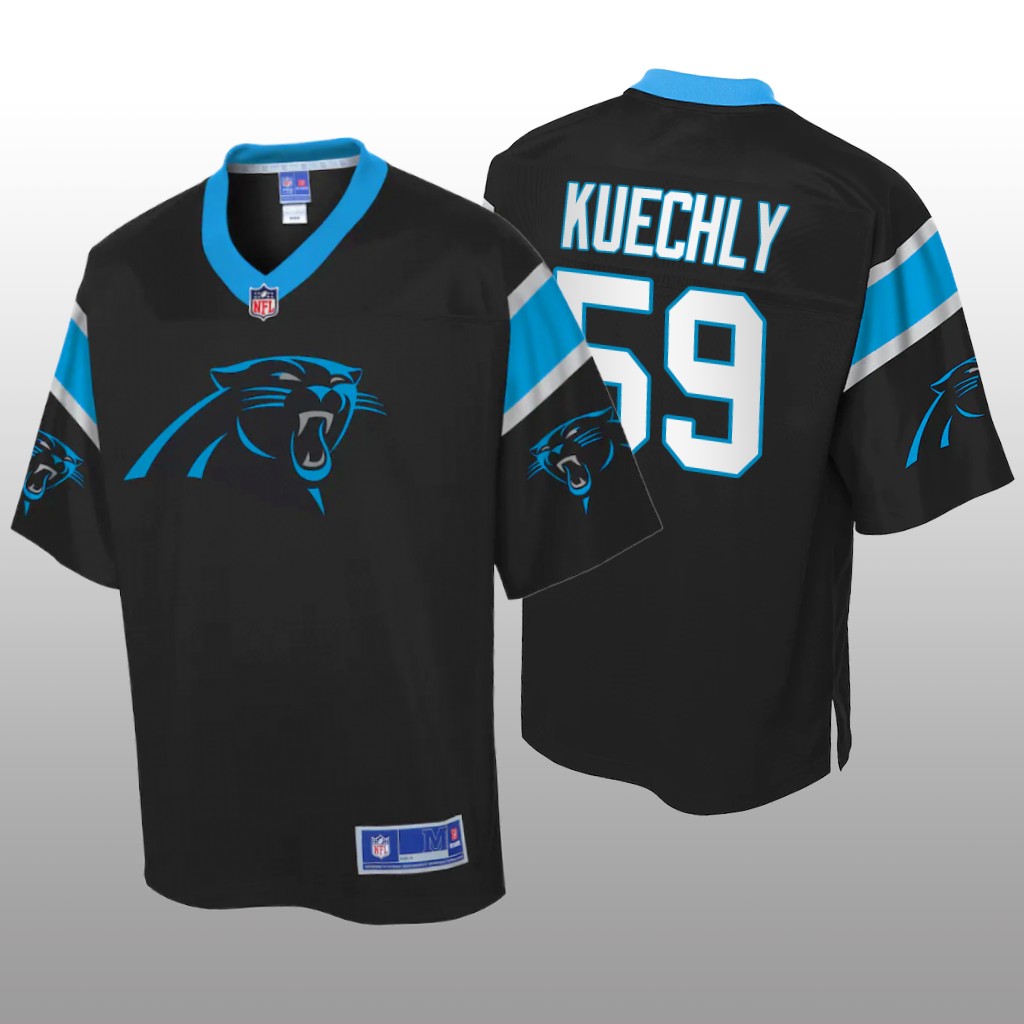 Luke Kuechly Carolina Panthers Pro Line Black Icon Jersey