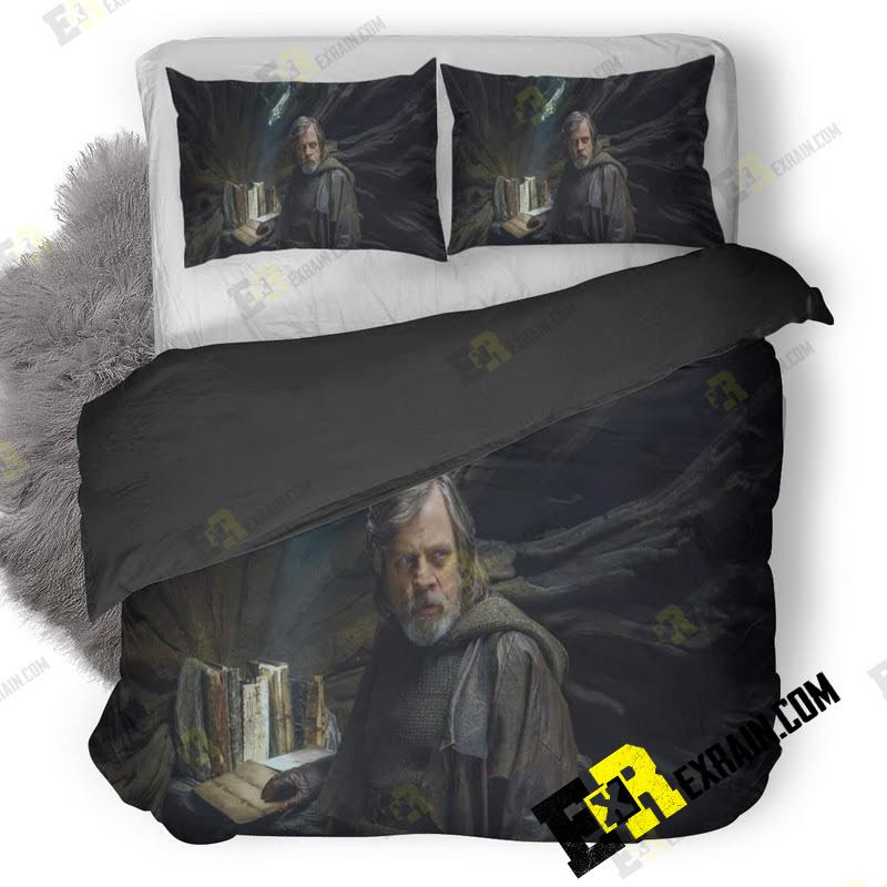 Luke Skywalker Star Wars The Last Jedi 5K 1Z 3D Customized Duvet Cover Bedding Set