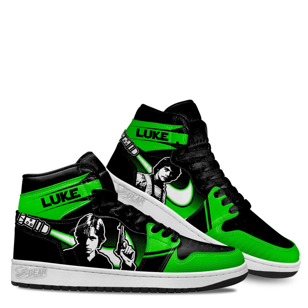 Luke Star Wars JD Sneakers Shoes For Fans Sneakers, Air Jordan Hightop