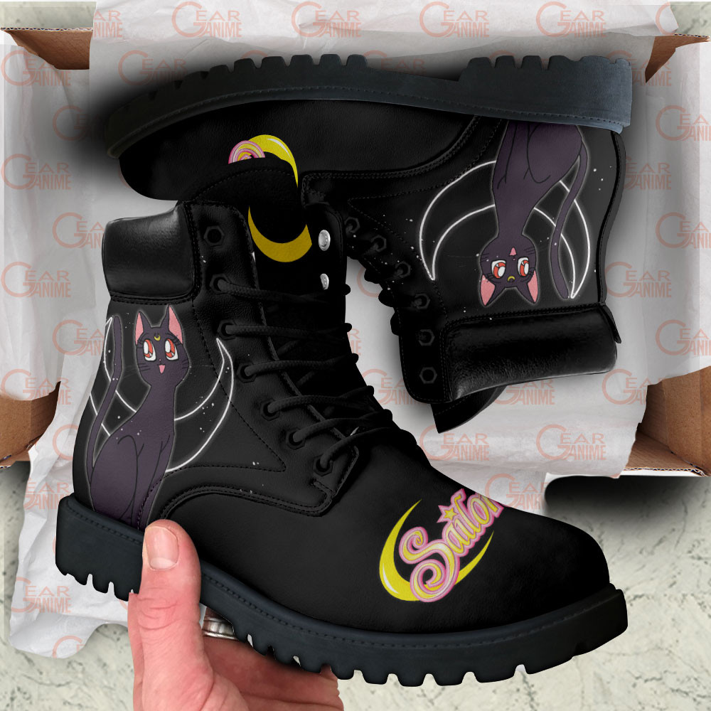 Luna Boots Sailor Anime Custom Shoes For Fans