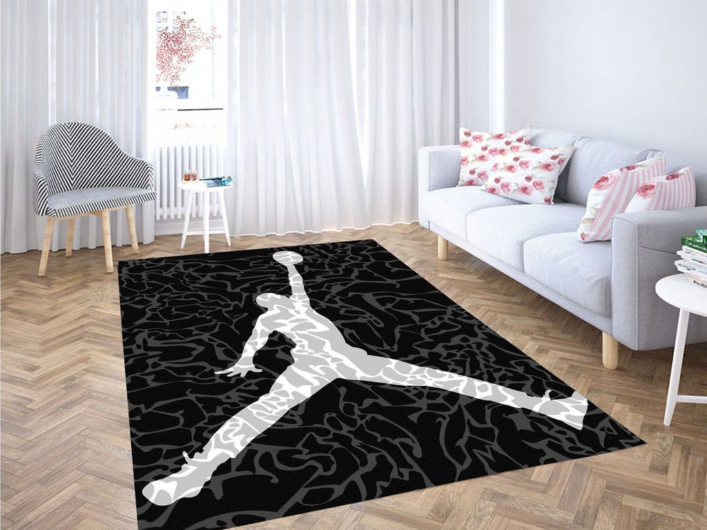 Lyoouns Living Room Modern Carpet Rectangle Rug