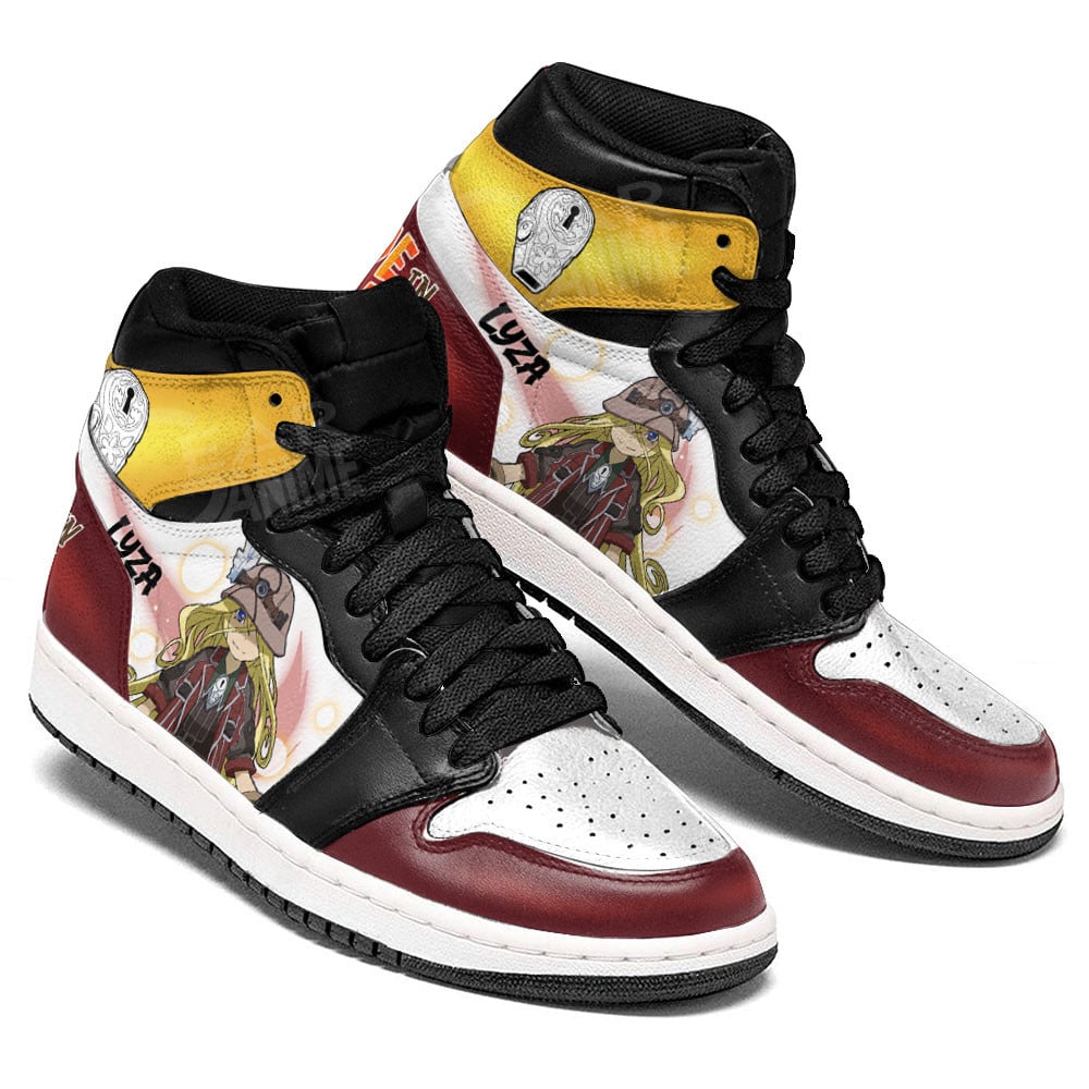 Lyza JD1s Sneakers Made In Abyss Anime Shoes For Otaku, Air Jordan Hightop