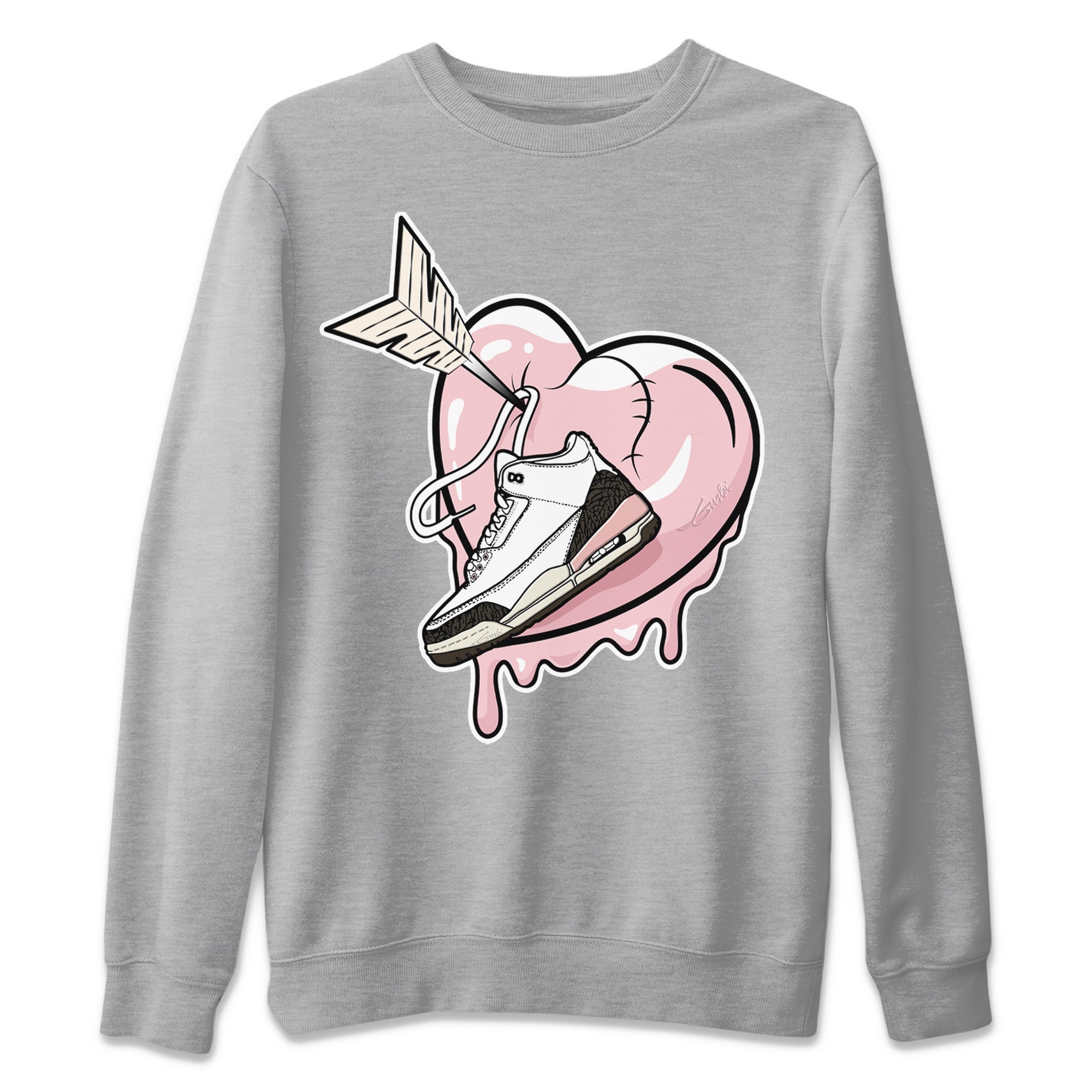 Mad In Love Unisex Sweater – Air Jordan 3 Atmosphere, Sneakers Matching Sweater