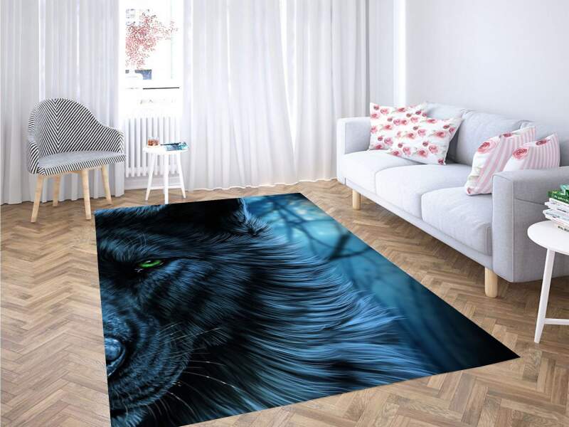 Mad Wolf Carpet Rectangle Rug