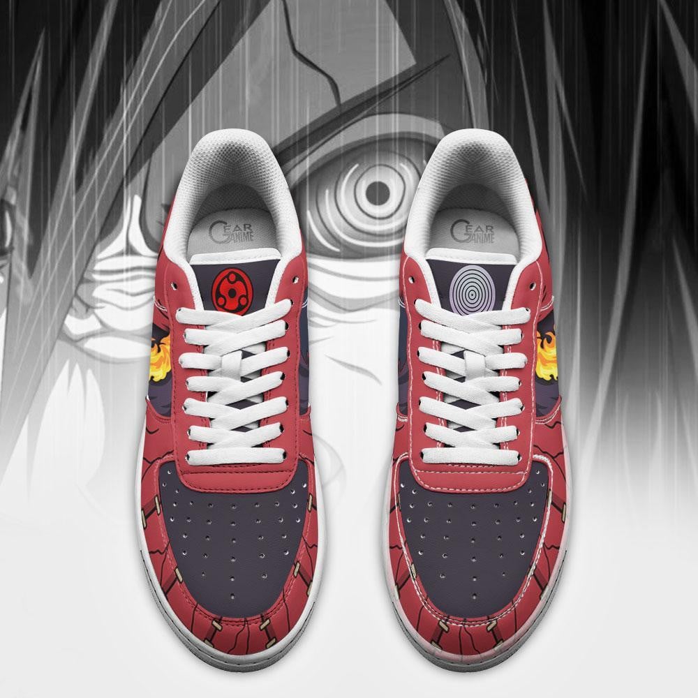 Madara Air Sneakers Fire Jutsu Custom Anime Shoes