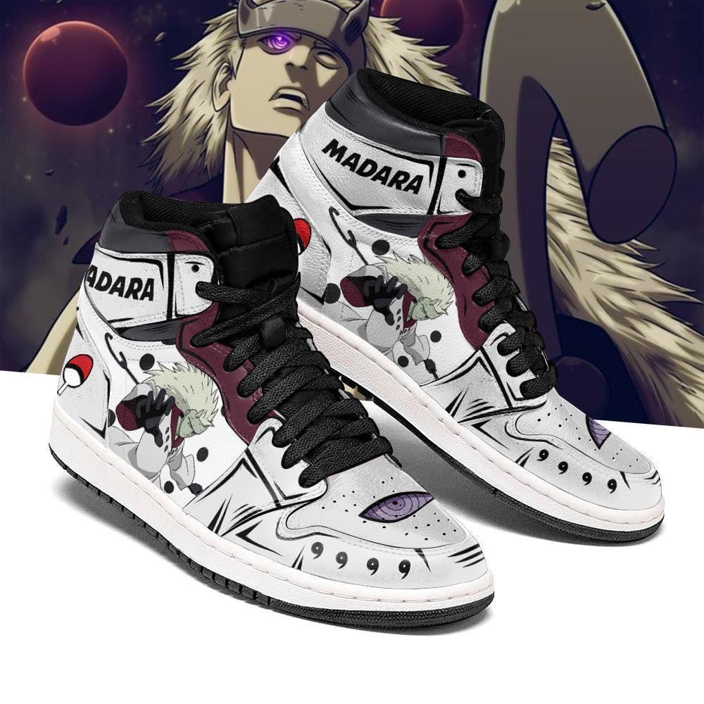 Madara Rikudou JD1s Sneakers Anime JD1s Sneakers Costume, Air Jordan Hightop