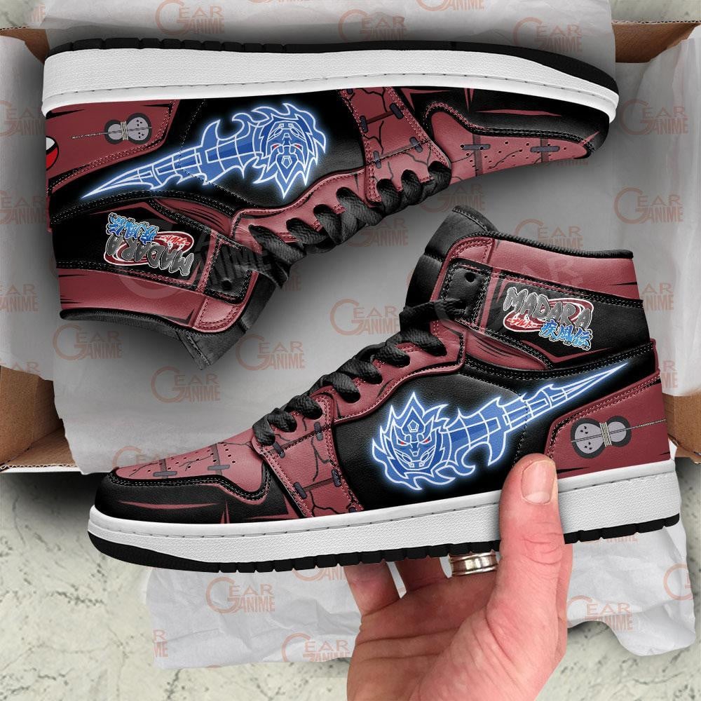 Madara Susanoo JD1s Sneakers Anime Shoes, Air Jordan Hightop