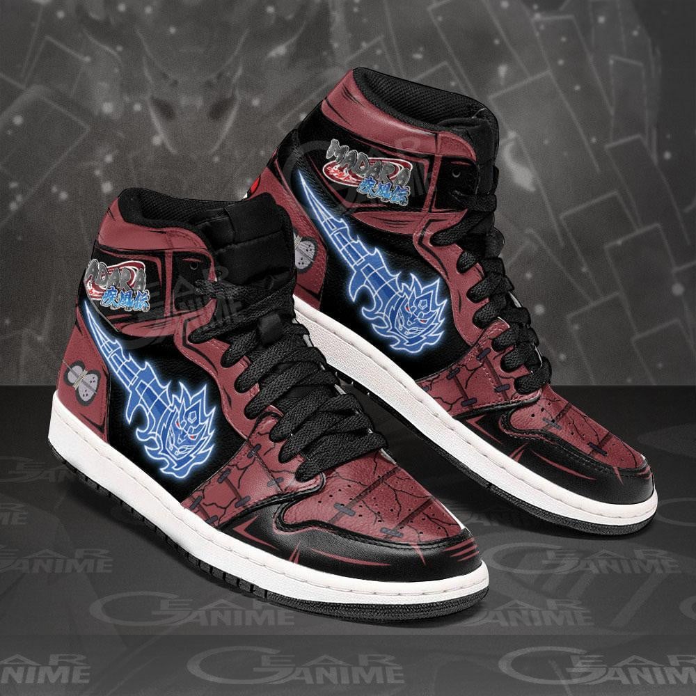 Madara Susanoo JD1s Sneakers Anime Shoes, Air Jordan Hightop