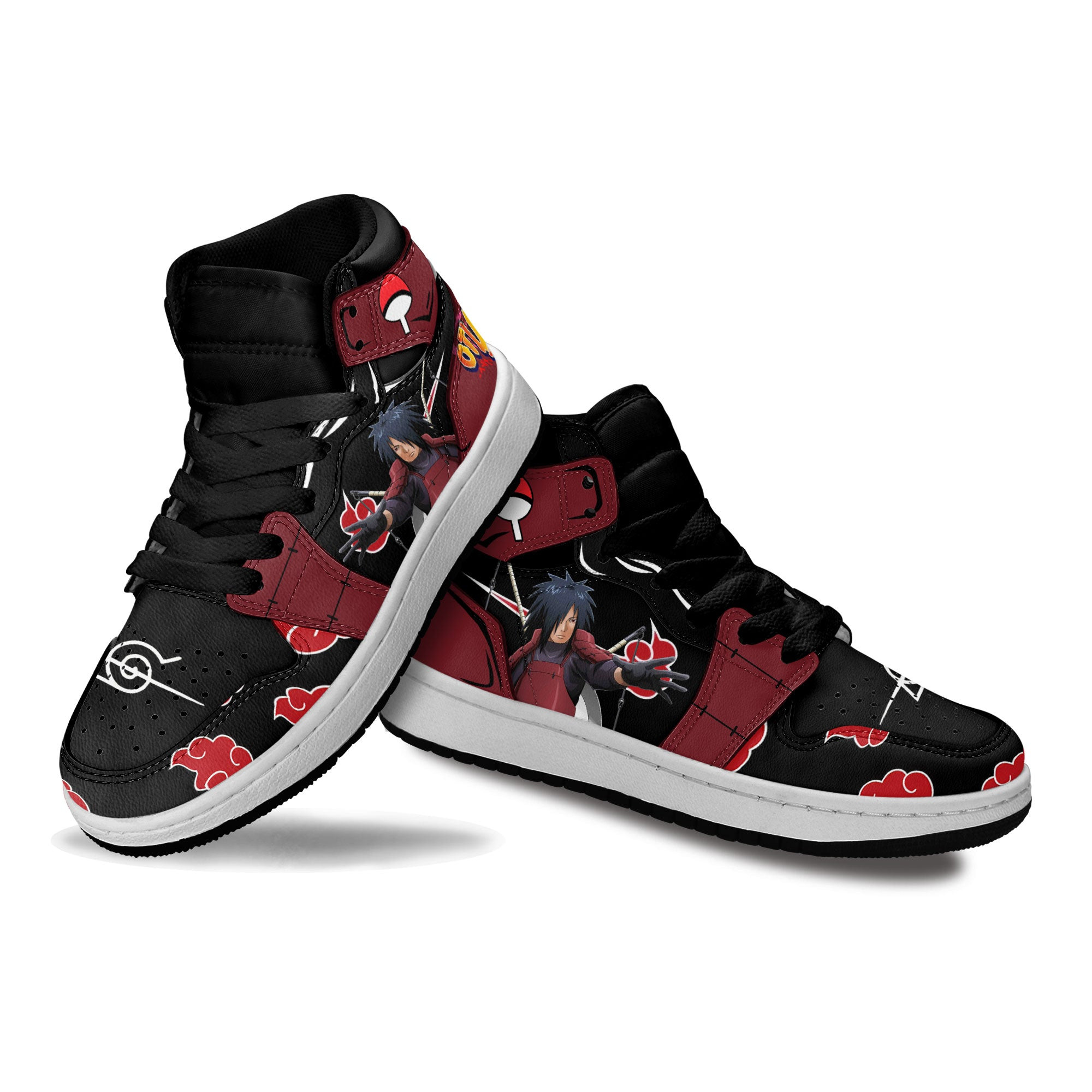 Madara Uchiha Kids Sneakers Custom Anime NRT Shoes For Kids