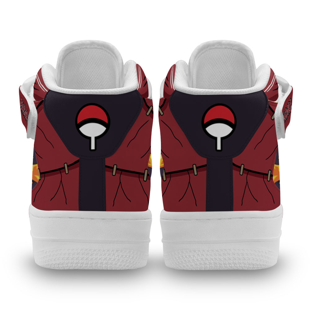Madara Uchiha Skills Sneakers Air Mid Custom Anime Shoes