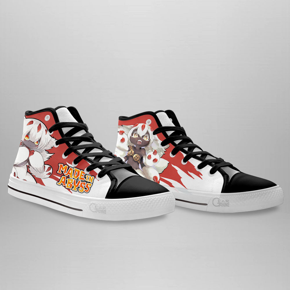 Made In Abyss Faputa Custom Anime High Top Shoes
