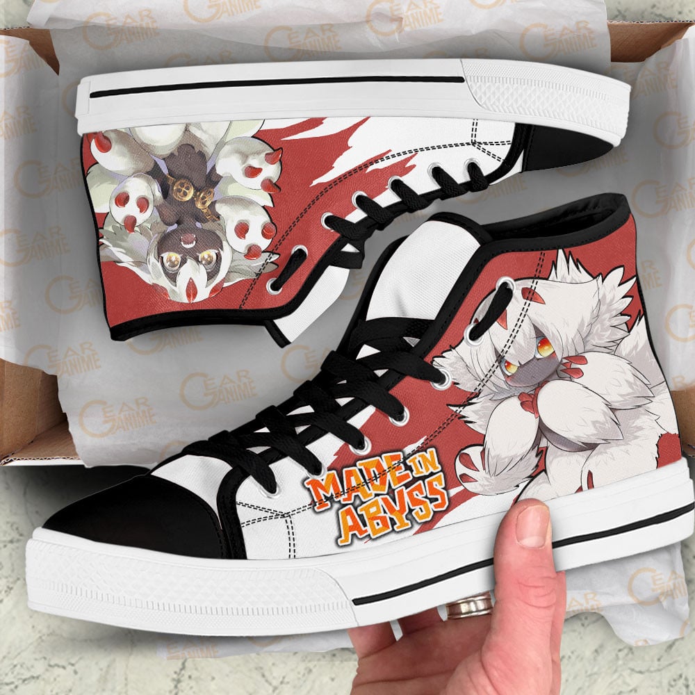 Made In Abyss Faputa Custom Anime High Top Shoes