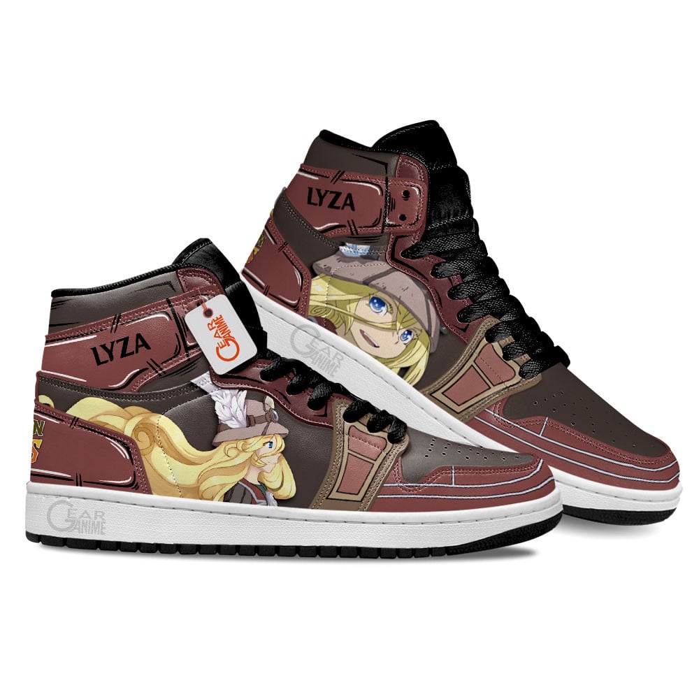Made In Abyss Lyza Anime Shoes, Air Jordan Hightop