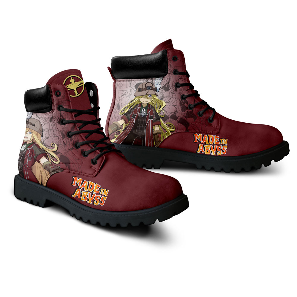 Made In Abyss Lyza Boots Anime Custom Shoes