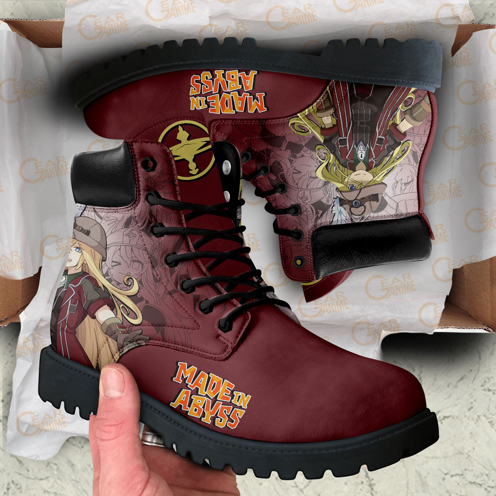 Made In Abyss Lyza Boots Anime Custom Shoes