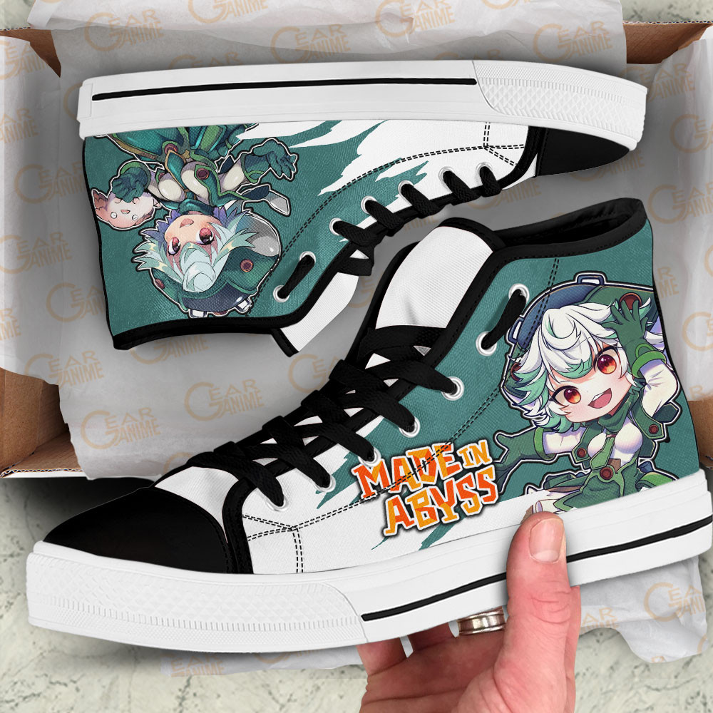 Made In Abyss Prushka Custom Anime High Top Shoes